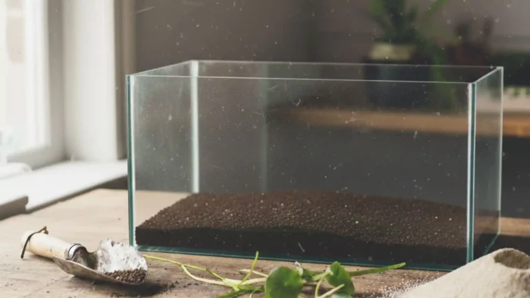 Substrat aquarium : sol nutritif terreau et sable façon Walstad
